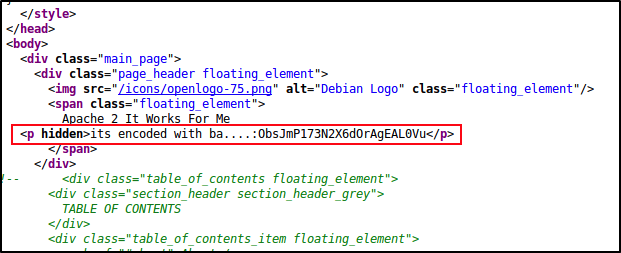 Finding the hidden directory